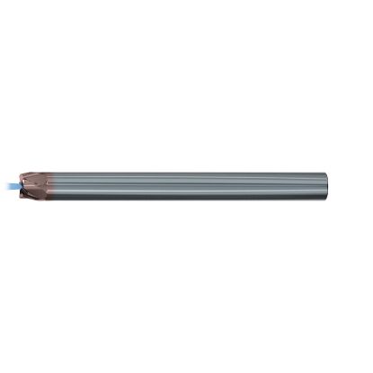 Picture of EMUGE 2678AZ.115010 DIA 15MM SH 0.6299 LOC 0.1378 OAL 4.2520 End Mill Taper Flute Carbide TiAlN Single End Corner Radius 0.0394 1.00MM Turbine Program