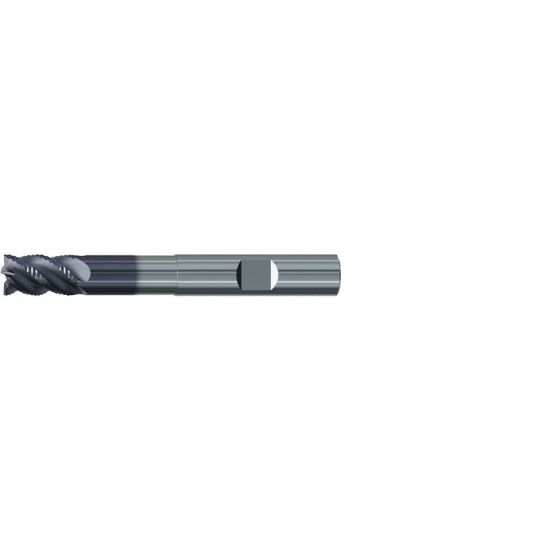 Picture of EMUGE 2875A.020 DIA 20MM SH 0.7874 LOC 1.1811 OAL 4.9606 End Mill Carbide TiAlN Single End Square Sharp Multi-Cut
