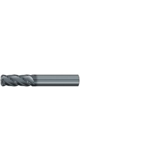 Picture of EMUGE 2998L.012010 DIA 1 SH 0.1250 LOC 0.3750 OAL 1.50 End Mill Standard Flute Variable Helix Carbide AlCrN Single End Corner Radius 0.0100 0.25MM Top-CUT VAR