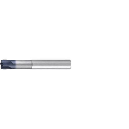 Picture of EMUGE 1936A.012 DIA 12MM SH 0.4724 LOC 0.2756 OAL 3.2677 End Mill Torus Standard Helix Carbide TiAlN Single End Corner Radius 0.1181 3.00MM Hard-Cut