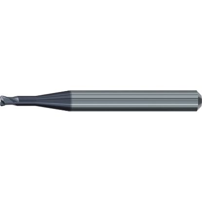 Picture of EMUGE 2626A.100604 2626A.100604 DIA 1MM SH 0.2362 LOC 0.1575 OAL 2.2441 End Mill Corner Radius Carbide TiAlN Single End Corner Radius 0.0098 0.25MM Dental Mills