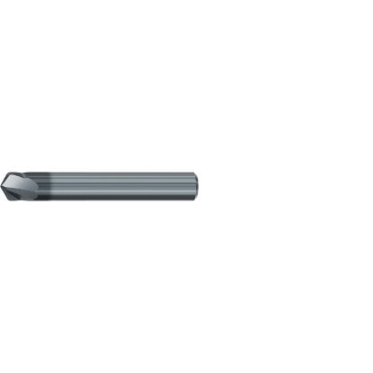 Picture of EMUGE 3540L.10200A DIA 10MM SH 0.3937 LOC 0.2362 OAL 3.1496 End Mill Taper Form Carbide AlCrN Single End Corner Radius Sharp Circle Segment Cutters