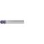 Picture of EMUGE 1973A.04375 DIA 7/16 SH 0.4375 LOC 0.0781 OAL 3.00 End Mill Standard Flute Standard Helix Carbide TiAlN Single End Ball Nose Hard-Cut