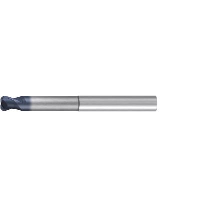 Picture of EMUGE 1993A.010 DIA 10MM SH 0.3937 LOC 0.3150 OAL 3.9370 End Mill Torus Standard Helix Carbide TiAlN Single End Corner Radius 0.1181 3.00MM Hard-Cut