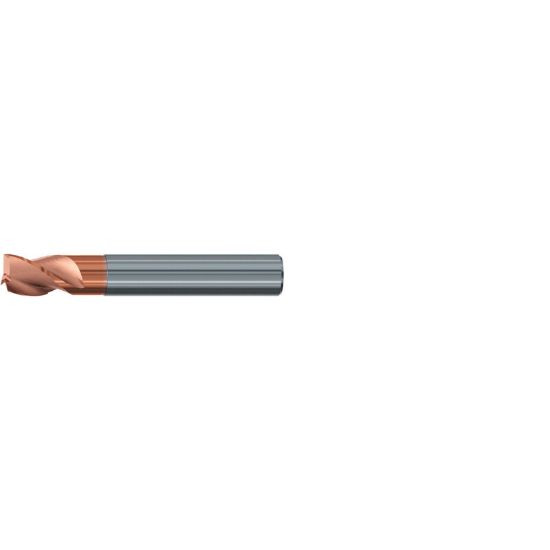 Picture of EMUGE 2516A.020 DIA 20MM SH 0.7874 LOC 0.7874 OAL 3.6220 End Mill Standard Flute Variable Helix Carbide TiAlN Single End Square Sharp TOP-Cut