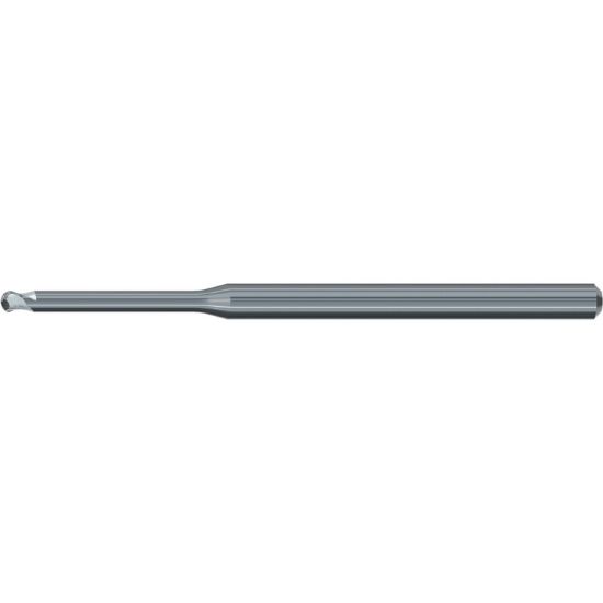 Picture of EMUGE 2622.100316 DIA 1MM SH 0.1181 LOC 0.6299 OAL 1.4961 End Mill Corner Radius Carbide Uncoated Single End Corner Radius 0.0197 0.50MM Dental Mills