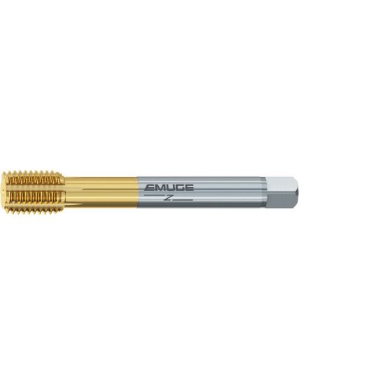 Picture of EMUGE C521Z700.4035 Tap 1/8-28.00TPI Pipe Whitworth DIN/DIN 2.0P-3.0P HSSE-Powder Metal TiN