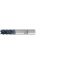 Picture of EMUGE 2814A.1000 DIA 1 SH 1.00 LOC 1.50 OAL 4.00 End Mill Standard Flute High Helix Carbide TiAlN Single End Corner Radius 0.0500 1.27MM Jet-Cut