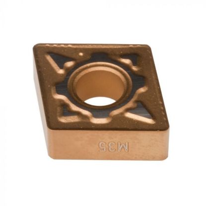 Picture of DORIAN CNMG432-MEM-DMC30UT Turning Insert 80.0° 0.031 Corner Radius Carbide TiCN + TiN