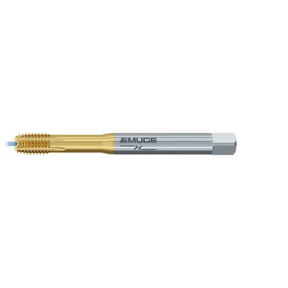 Picture of EMUGE B523W700.0100 Tap Mod Bottom M10-1.50MM 6H Metric DIN/DIN Coolant HSSE-Powder Metal TiN