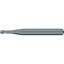 Picture of EMUGE 2895.30061 DIA 3MM SH 0.0787 LOC 0.3937 OAL 2.2441 End Mill Ball Nose PCD Diamond Single End Ball Nose Dental Mills
