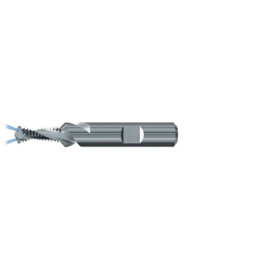 Picture of EMUGE GF432201.0331 Carbide Thread Mill M14 x 1.50MM 0.476 Cutter Diameter 1.068 LOC 4.015 OAL 2 Flute Carbide