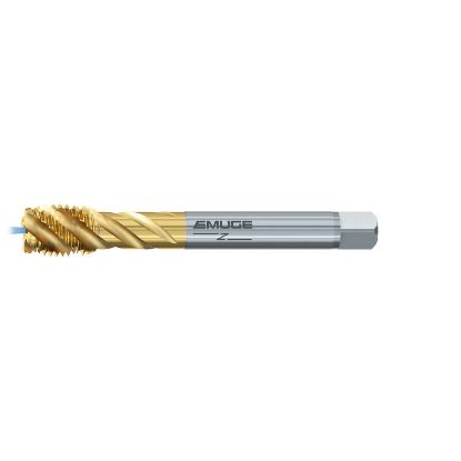 Picture of EMUGE C0973700.0276 Tap Bottoming M10-1.00MM 6H Metric DIN/DIN Coolant HSSE TiN