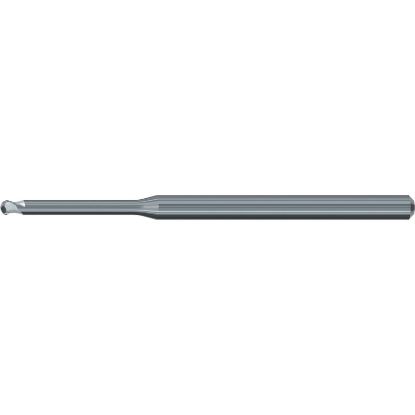 Picture of EMUGE 2622.100325 DIA 1MM SH 0.1181 LOC 0.9843 OAL 1.9685 End Mill Corner Radius Carbide Uncoated Single End Corner Radius 0.0197 0.50MM Dental Mills