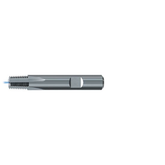 Picture of EMUGE GF173151.9684 Carbide Thread Mill 1"-2" x 11.50TPI 0.771 Cutter Diameter 0.910 LOC 3.543 OAL 5 Flute Carbide