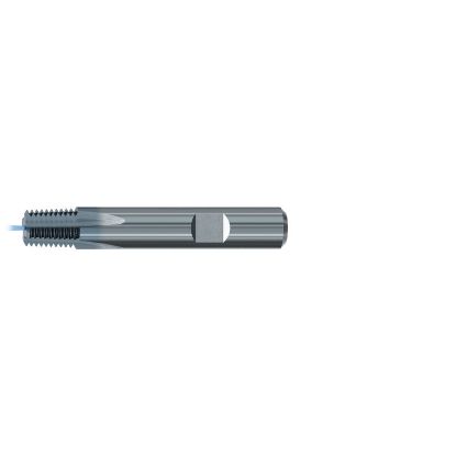 Picture of EMUGE GF173156.9679 Carbide Thread Mill 1"-2" x 11.50TPI 0.771 Cutter Diameter 0.911 LOC 3.543 OAL 5 Flute Carbide TICN