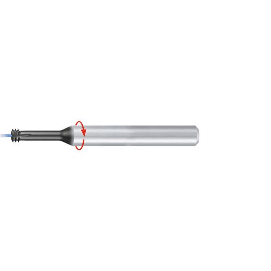 Picture of EMUGE GF26A729.5044 Carbide Thread Mill 5/16" x24.00TPI Carbide TIALN-T46