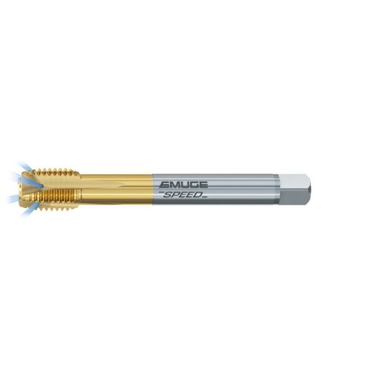 Picture of EMUGE C3258F01.0301 Tap Plug M12-1.00MM 6H Metric DIN/DIN Coolant HSSE-Powder Metal TiN