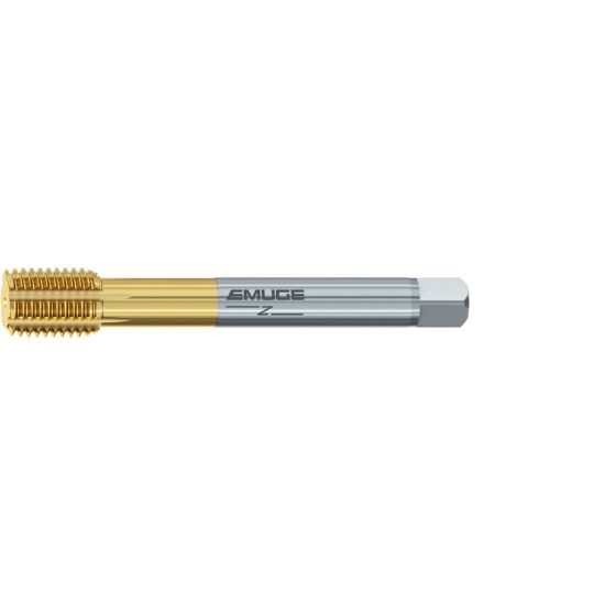 Picture of EMUGE CU92F000.5049 Tap 5/8-18.00TPI Mod Bottom NF/UNF/UNEF DINSI 2.0P-3.0P Cobalt HSSE TiN