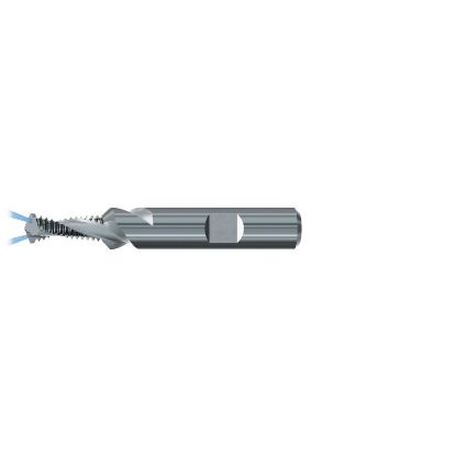 Picture of EMUGE GF432201.5015 Carbide Thread Mill 5/8" x 11.00TPI 0.515 Cutter Diameter 1.186 LOC 4.015 OAL 2 Flute Carbide
