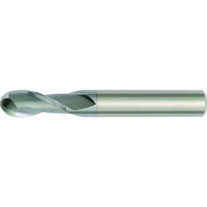 Picture of HANITA/WIDIA 400116006JJ DIA 16MM SH 0.6299 LOC 1.2598 OAL 5.9055 End Mill Standard Flute High Helix Carbide Uncoated Single End Ball Nose WIDIA Series Mills