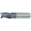 Picture of HANITA/WIDIA 40130600T028 DIA 6MM SH 0.2362 LOC 1.1024 OAL 2.9528 End Mill Standard Flute High Helix Carbide TiAlN Single End 45.0° Chamfer WIDIA Series Mills