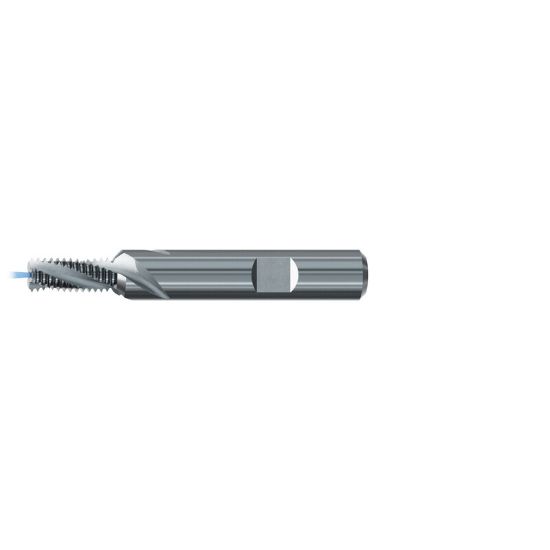 Picture of EMUGE GF322101.5015 Carbide Thread Mill 5/8" x 11.00TPI 0.515 Cutter Diameter 0.956 LOC 4.015 OAL 4 Flute Carbide