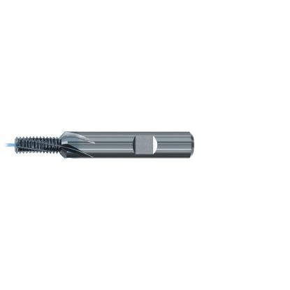Picture of EMUGE GF335126.0302 Carbide Thread Mill M12 x 1.25MM 0.409 Cutter Diameter 0.960 LOC 3.543 OAL 5 Flute Carbide TICN