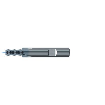 Picture of EMUGE GF333106.1058 Carbide Thread Mill M12 x 1.75MM 0.389 Cutter Diameter 0.992 LOC 3.543 OAL 4 Flute Carbide TICN