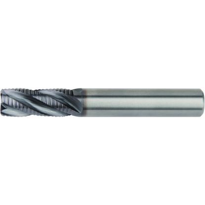 Picture of HANITA/WIDIA 497616006T DIA 16MM SH 0.6299 LOC 1.2598 OAL 3.6220 End Mill Carbide AlTiN Single End 45.0° Chamfer WIDIA Series Mills