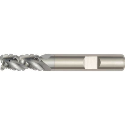 Picture of HANITA/WIDIA 49G910004CW DIA 10MM SH 0.3937 LOC 0.8661 OAL 2.8346 End Mill Standard Flute High Helix Carbide TiCN Single End Corner Radius 0.0197 0.50MM WIDIA Series Mills