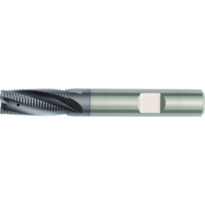 Picture of HANITA/WIDIA 49H616006RW DIA 16MM SH 0.6299 LOC 1.2598 OAL 3.6220 End Mill Carbide TiAlN Single End 45.0° Chamfer WIDIA Series Mills