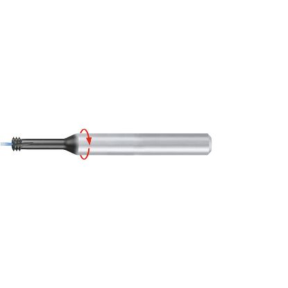 Picture of EMUGE GF26A729.5043 Carbide Thread Mill 1/4" x28.00TPI Carbide TIALN-T46