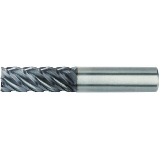 Picture of HANITA/WIDIA 4C0507002ST DIA 1/4 SH 0.2500 LOC 0.7500 OAL 2.50 End Mill Standard Flute High Helix Carbide AlTiN Single End Square Sharp WIDIA Series Mills