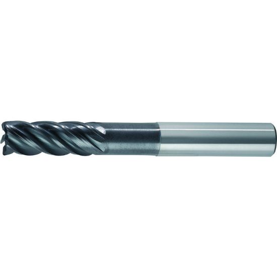 Picture of HANITA/WIDIA TM5VNS13005B DIA 1/2 SH 0.50 LOC 1.2500 OAL 4.00 End Mill Standard Flute Variable Helix Carbide AlTiN Single End Corner Radius 0.0300 0.76MM VariMill II