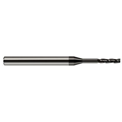 Picture of HARVEY Tool 10112 DIA 4.75MM LOC 1.1250 OAL 3.00 End Mill Standard Flute Standard Helix Carbide Diamond Single End Square Sharp