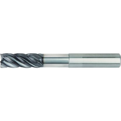 Picture of HANITA/WIDIA 5VNC25018BW DIA 1 SH 1.00 LOC 1.7500 OAL 5.50 End Mill Standard Flute Variable Helix Carbide AlTiN Single End Corner Radius 0.0300 0.76MM VariMill II