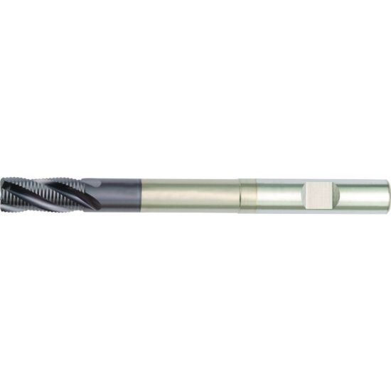 Picture of HANITA/WIDIA 6NL620007LW DIA 20MM SH 0.7874 LOC 1.4961 OAL 6.2992 End Mill Powder Metal TiAlN Single End 45.0° Chamfer WIDIA Series Mills