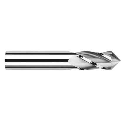 Picture of HARVEY Tool 15312 DIA 3/16 LOC 0.6250 OAL 2.00Drill /Mill Carbide Uncoated Single End Drill Point