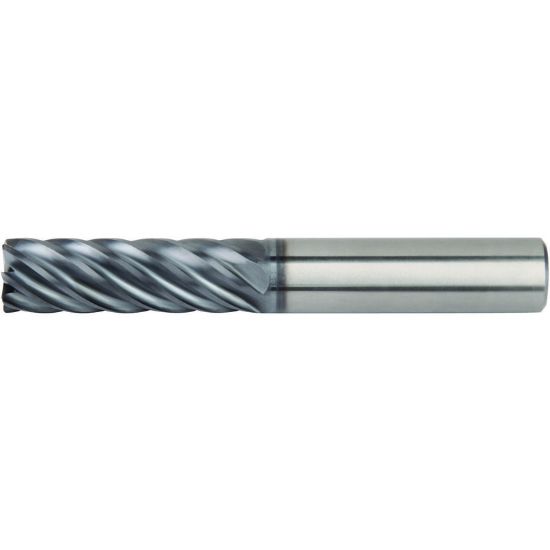 Picture of HANITA/WIDIA 7V0E13005ST DIA 1/2 SH 0.50 LOC 1.2500 OAL 3.00 End Mill Standard Flute High Helix Carbide AlTiN Single End Square Sharp VariMill III
