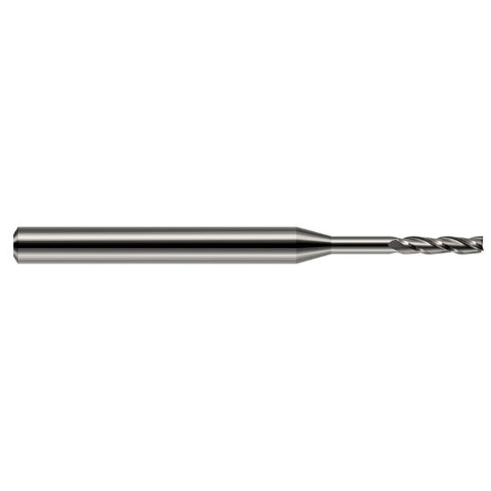 Picture of HARVEY Tool 13712 DIA 4.75MM LOC 1.1250 OAL 3.00 End Mill Standard Flute Standard Helix Carbide Uncoated Single End Square Sharp