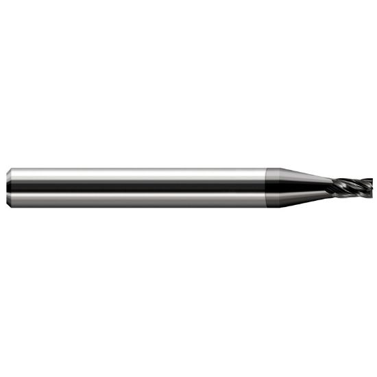 Picture of HARVEY Tool 13962-C4 DIA 0.062 LOC 0.0930 OAL 1.50 End Mill Standard Flute Standard Helix Carbide Diamond Single End Square Sharp