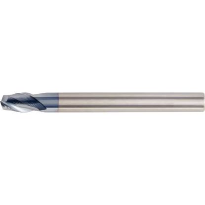 Picture of HANITA/WIDIA 4AP205000 DIA 3/16 SH 0.1875 LOC 0.2500 OAL 3.00 End Mill Standard Flute High Helix Carbide Uncoated Single End Square Sharp WIDIA Series Mills