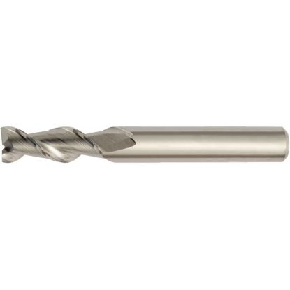 Picture of HANITA/WIDIA 410203000.. DIA 3MM SH 0.1181 LOC 0.4724 OAL 1.4961 End Mill Standard Flute High Helix Carbide Uncoated Single End Square Sharp WIDIA Series Mills