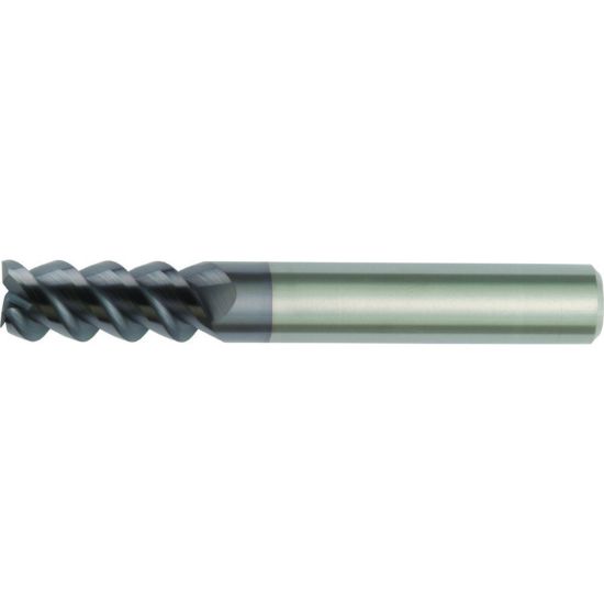 Picture of HANITA/WIDIA 460316006RT DIA 16MM SH 0.6299 LOC 1.2598 OAL 3.6220 End Mill Standard Flute High Helix Carbide TiAlN Single End Square Sharp WIDIA Series Mills