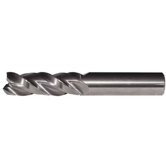Picture of HANITA/WIDIA 510305001.. DIA 5MM SH 0.1969 LOC 0.5510 OAL 1.9685 End Mill Standard Flute High Helix Carbide Uncoated Single End Square Sharp AluSurf