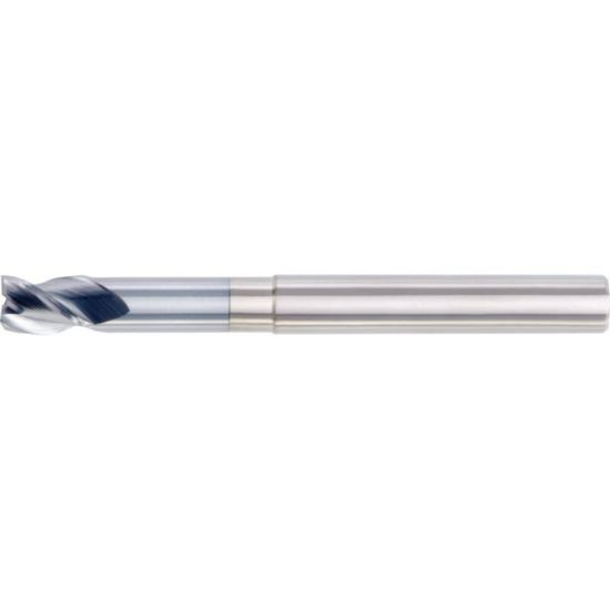 Picture of HANITA/WIDIA 4AN319067 DIA 3/4 SH 0.7500 LOC 1.00 OAL 7.00 End Mill Standard Flute High Helix Carbide Uncoated Single End Square Sharp WIDIA Series Mills