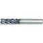 Picture of HANITA/WIDIA 57NC06042W DIA 6MM SH 0.2362 LOC 0.5118 OAL 2.4803 End Mill Standard Flute Variable Helix Carbide AlTiN Single End Corner Radius 0.0591 1.50MM VariMill II