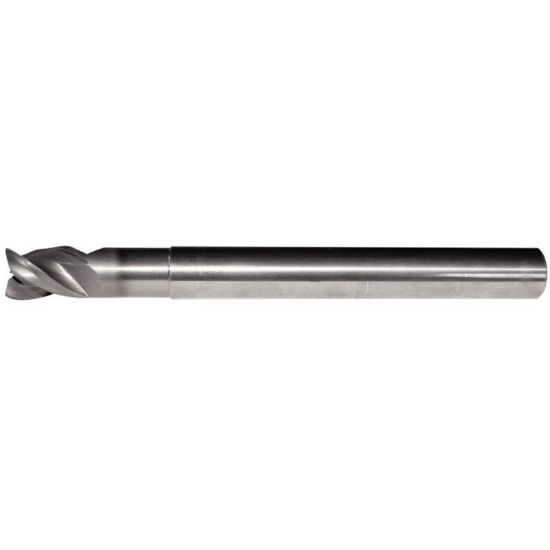 Picture of HANITA/WIDIA 5AN319067B DIA 3/4 SH 0.7500 LOC 1.00 OAL 7.00 End Mill Standard Flute High Helix Carbide Uncoated Single End Corner Radius 0.0300 0.76MM AluSurf