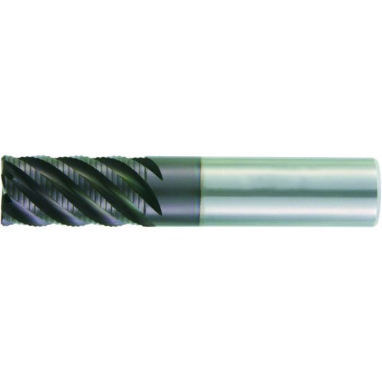 Picture of HANITA/WIDIA 4U80E0700R2BT DIA 1/4 SH 0.2500 LOC 0.7500 OAL 2.50 End Mill Carbide AlTiN Single End Corner Radius 0.0300 0.76MM WIDIA Series Mills